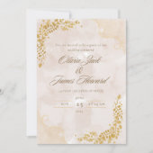 Faire-part de mariage élégant (Devant)