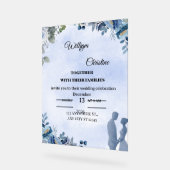 Faire-part de mariage élégant (Angle)