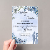 Faire-part de mariage élégant (In situ (ordinateur de poche))
