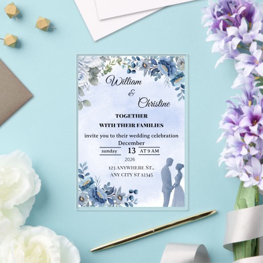 Faire-part de mariage élégant (Insitu (Mariage))