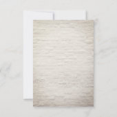 Faire-part de mariage élégant avec un design botan (Dos)