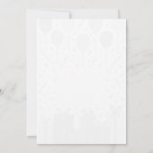 Faire-part de mariage élégant avec verdure modèle  (Dos)