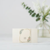 Faire-Part de Mariage Élégant, Botanique et Minima (Debout devant)