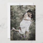 Faire-part de mariage élégant de Saint-Valentin af (Dos)