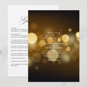 Faire-part de mariage élégant et classique avec Bo