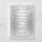 Faire-part de mariage Elégante Parties scintillant (Devant)