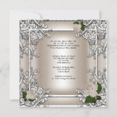 Faire-part de mariage élégants (Dos)