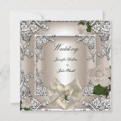 Faire-part de mariage élégants (Devant)