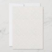 Faire-part de mariage élégants (Dos)