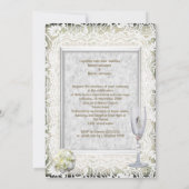 Faire-part de mariage élégants (Dos)