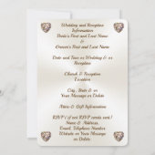 Faire-part de mariage élégants avec photo, ou Supp (Dos)