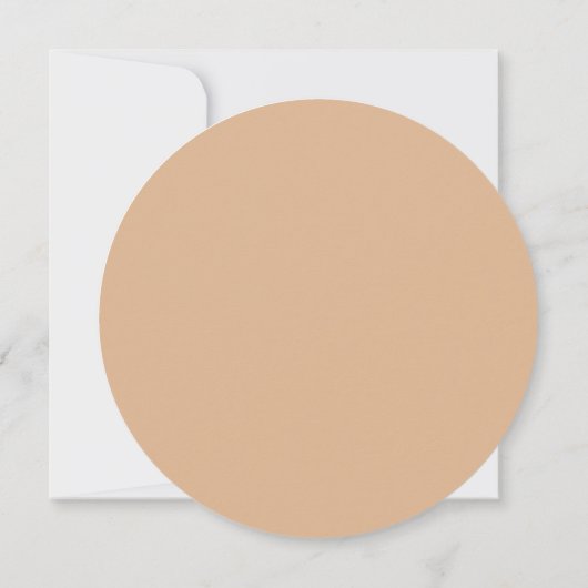 Faire-part de mariage Empreinte de léopard (Dos)