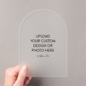 Faire-part de mariage en acrylic (In situ (ordinateur de poche))