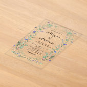 Faire-part de MARIAGE en Acrylique (Poser)