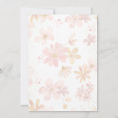 Faire-part de mariage en anglais moderne (Dos)