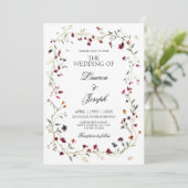 Faire-part de mariage en bijou (Debout devant)