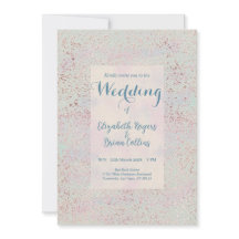 Faire-part de mariage en cuivre moderne