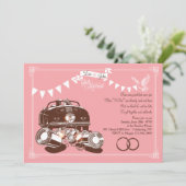 Faire-Part de Mariage en Elopement (Debout devant)