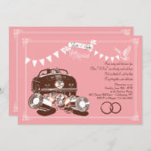 Faire-Part de Mariage en Elopement (Devant / Derrière)