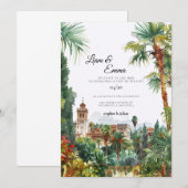 Faire-part de mariage en Espagne espagnol (Devant / Derrière)