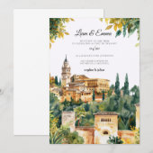 Faire-part de mariage en Espagne espagnol (Devant / Derrière)