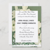 Faire-part de mariage en fleurs de cerisiers Vinta (Devant)