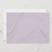 faire-part de mariage en marbre géomatique or (Dos)