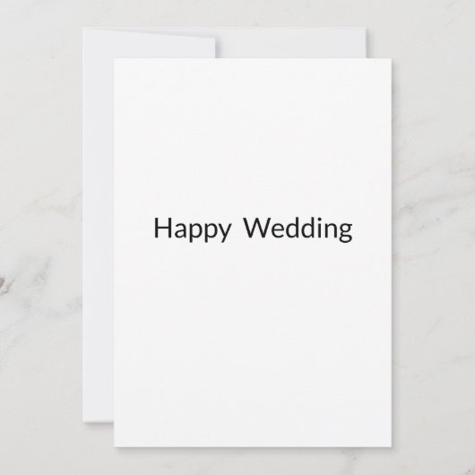 Faire-part de mariage en or et noir Tuxedo (Dos)