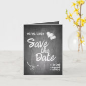 Faire-part de mariage en typographie de tableau no (Fleur jaune)