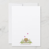 Faire-part de mariage Enchanted Fairy Love Tree (Dos)