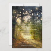 Faire-part de mariage Enchantée (Devant)