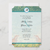 Faire-part de mariage endive de la lagune Lovebird (Devant)