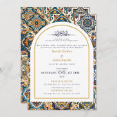 Faire-part de mariage espagnol (Devant / Derrière)