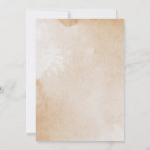 Faire-part de mariage espagnol Boho (Dos)