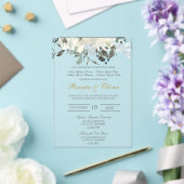 Faire-part de mariage espagnol verdoyant (Insitu (Mariage))