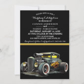 Faire-part de mariage et bâton chaud (Devant)