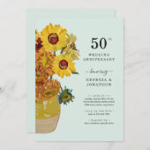 Faire-part de mariage et d'anniversaire de mariage (Devant / Derrière)