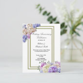 Faire-part de mariage et d'anniversaire de mariage (Debout devant)