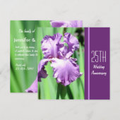 Faire-part de mariage et d'anniversaire de mariage (Devant / Derrière)