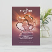 Faire-Part de Mariage Éternel (Debout devant)