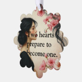 Faire-part de mariage Ethéal Art Nouveau avec Flor (Gauche)