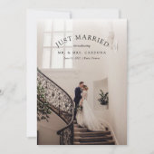 Faire-Part de Mariage Évasion Photo (Devant)