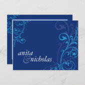 FAIRE-PART DE MARIAGE :: fabuleux 5 (Devant / Derrière)