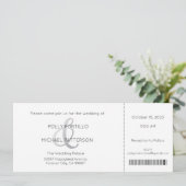 Faire-part de mariage, Faire-part de mariage class (Debout devant)