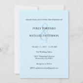 Faire-part de mariage, Faire-part de mariage class (Devant)