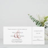 Faire-part de mariage, Faire-part de mariage class (Debout devant)