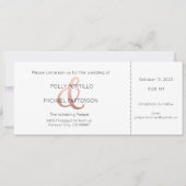 Faire-part de mariage, Faire-part de mariage class (Devant)