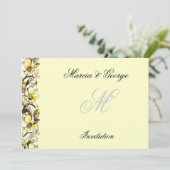 Faire-part de mariage, Faire-part et Invitation (Debout devant)