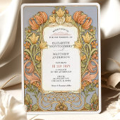 Faire-part de mariage Fall William Morris