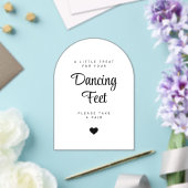 faire-part de mariage fête de danse, Tongs (Insitu (Mariage))